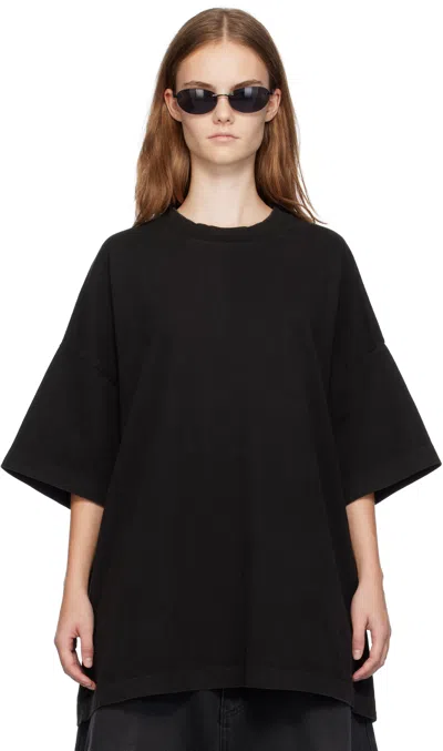 Fear Of God Black Heavy Cotton T-shirt