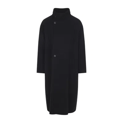 FEAR OF GOD BLACK HIGHNECK COAT