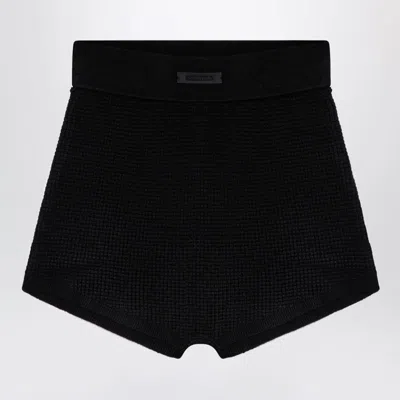 Fear Of God Black Honeycomb Short