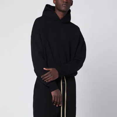 Fear Of God Black Hooded Sweatshirt