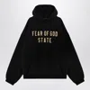 Fear Of God Black Crewneck Sweatshirt With Logo