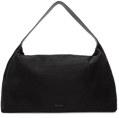 Fear Of God Black Moto Leather Tote In 001 Black