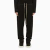 FEAR OF GOD FEAR OF GOD BLACK NYLON AND COTTON JOGGING TROUSERS