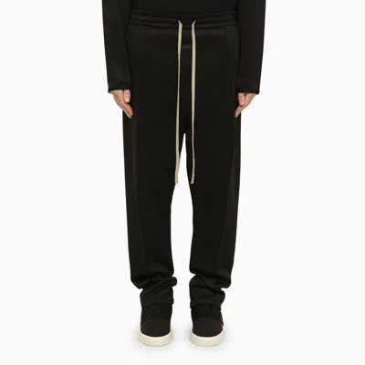 FEAR OF GOD FEAR OF GOD BLACK NYLON AND COTTON JOGGING TROUSERS