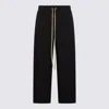Fear Of God Elastic Waistband Trackpant Joggers With Side Zip Pockets In Black