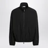 Fear Of God Nylon Zip-up Sweatshirt In Black