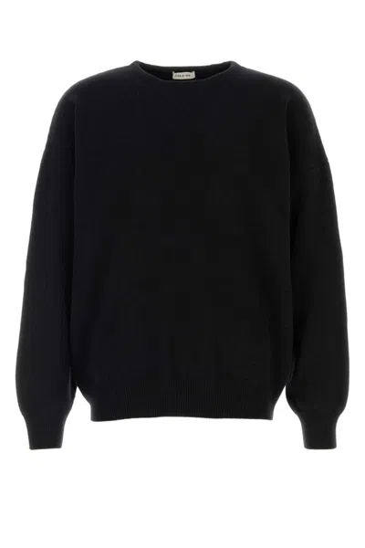 FEAR OF GOD BLACK OVERSIZE WOOL SWEATER
