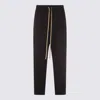 Fear Of God Elasticated Waist Drawstring Sweatpant With Side Pockets In Black