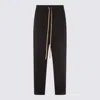 Fear Of God Elasticated Waist Drawstring Sweatpant With Side Pockets In Black