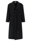 Fear Of God Single-breasted Wool Coat In Black