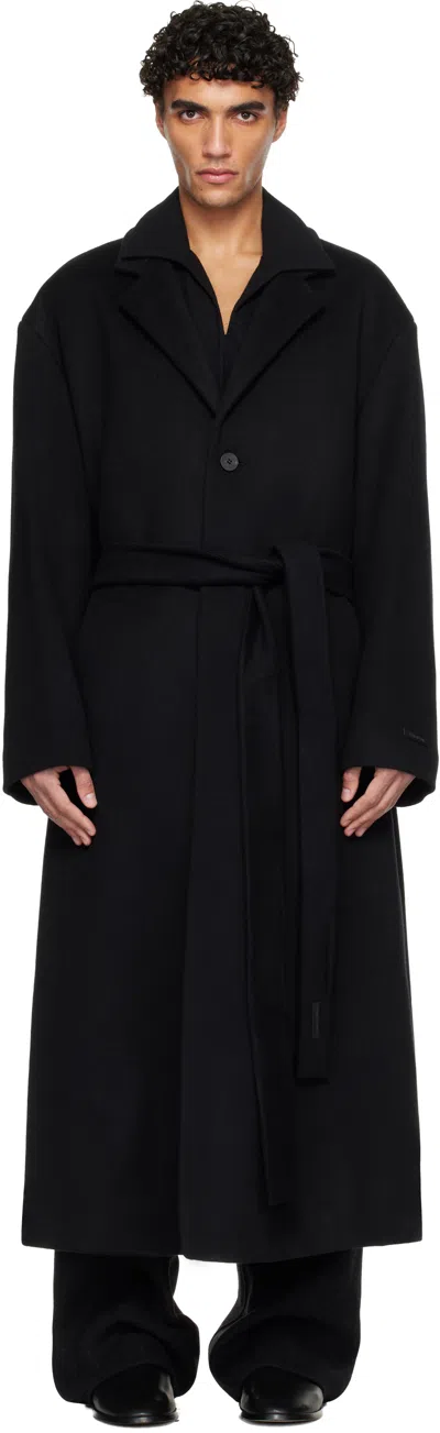 Fear Of God Black Relaxed Coat