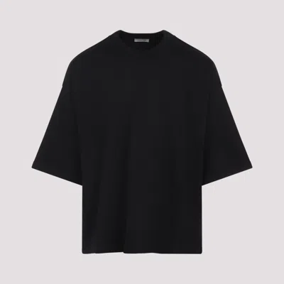 FEAR OF GOD BLACK RELAXED COTTON T-SHIRT