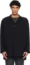 Fear Of God Black Tencel Nylon Unlined Relaxed Blazer In Black