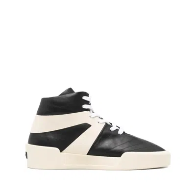 Fear Of God Contemporary Low Top Sneakers With Contrasting Panels In Black