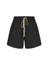 Fear Of God Straight-leg Pleated Wool And Cotton-blend Twill Drawstring Cargo Shorts