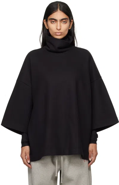 Fear Of God Black Vented High Neck T-shirt