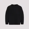 Fear Of God Black Dropped Shoulder Sweater In Black