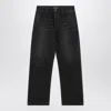 Fear Of God Distressed Denim Trousers With Pockets And Loops In Black