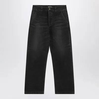 FEAR OF GOD FEAR OF GOD BLACK WASHED-EFFECT JEANS