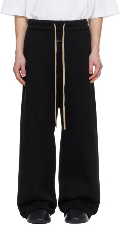 Fear Of God Black Wide Leg Sweatpants