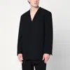 Fear Of God Wool Double-breasted Blazer In Black