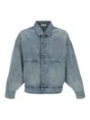 Fear Of God Long Sleeve Collared Front Pocket Jacket In Blue