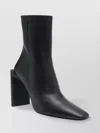Fear Of God Block Heel Pointed Toe Ankle Boot In Black