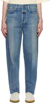 Fear Of God 80s Straight-leg Jeans In Medium Indigo