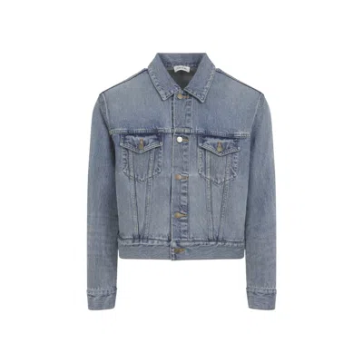 FEAR OF GOD BLUE LONG SLEEVES DENIM JACKET