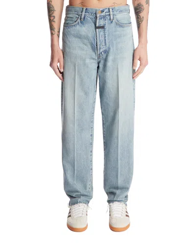 Fear Of God Blue Pleated Jeans