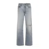 Fear Of God Straight Leg Trousers With Pockets And Loops In Blue