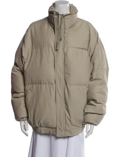 Pre-owned Fear Of God Bomber Jacket In Neutral