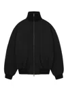 Fear Of God Oversized Cotton-blend Jersey Half-zip Sweatshirt