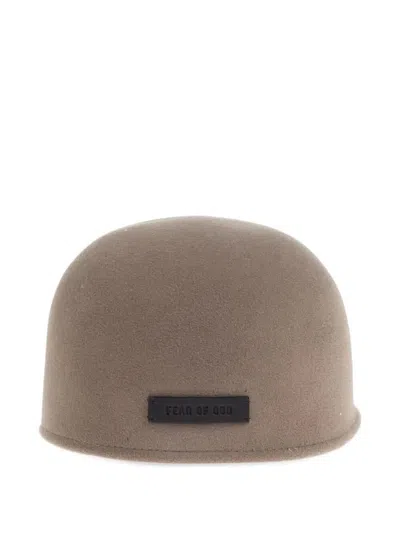 Fear Of God "bonnie" Hat Accessories In Brown