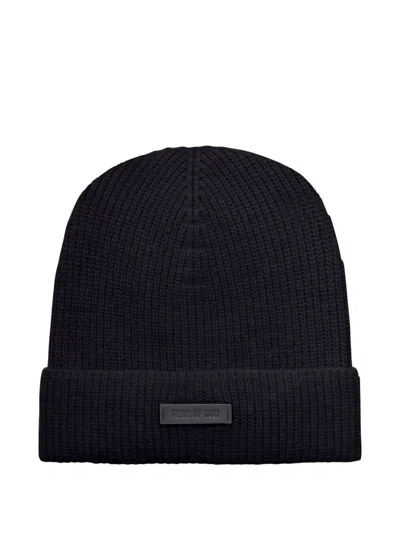 Fear Of God "bonnie" Hat In Black