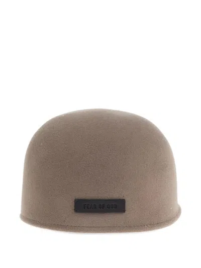 Fear Of God "bonnie" Hat In Neutral