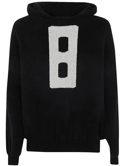 Fear Of God Intarsia-knit Virgin Wool-blend Bouclé Hoodie In Black