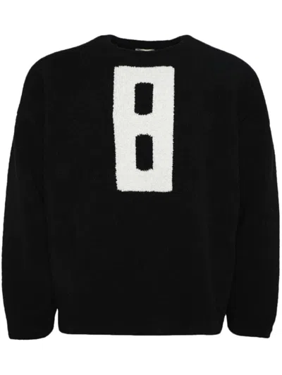 Fear Of God Bouclé Jumper In Black
