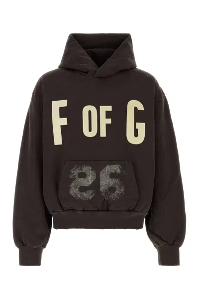 Fear Of God Brown Cotton Sweatshirt