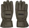 FEAR OF GOD BROWN LEATHER DRIVER GLOVES