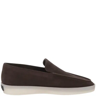 Fear Of God Brown Suede Leather Slip-on Loafer