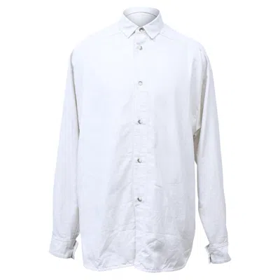 Fear Of God Button-down Shirt In White Cotton