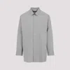 Fear Of God Men's Dove Mélange Cotton Shirt In Melange Dove Grey