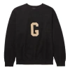 Fear Of God C Logo Sweatshirt 'black Tan'