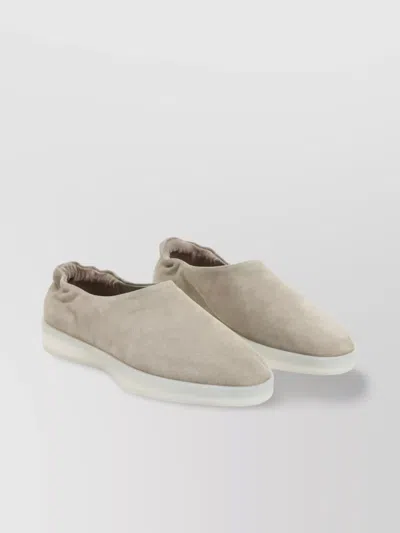 FEAR OF GOD CALF LEATHER ELASTIC HEEL MULE LOAFERS