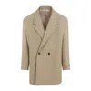 Fear Of God California Double-breasted Blazer In Brown