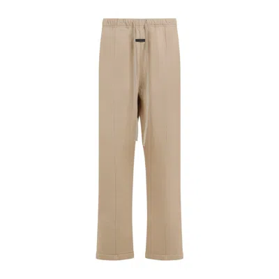 FEAR OF GOD CAMEL BROWN COTTON FORUM SWEATPANT