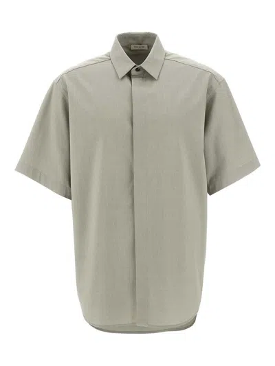 Fear Of God Oxford Shirt In Green