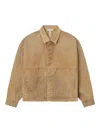 Fear Of God Canvas Utility Jacket In Brown