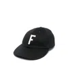 Fear Of God Felted F Baseball Cap In Black